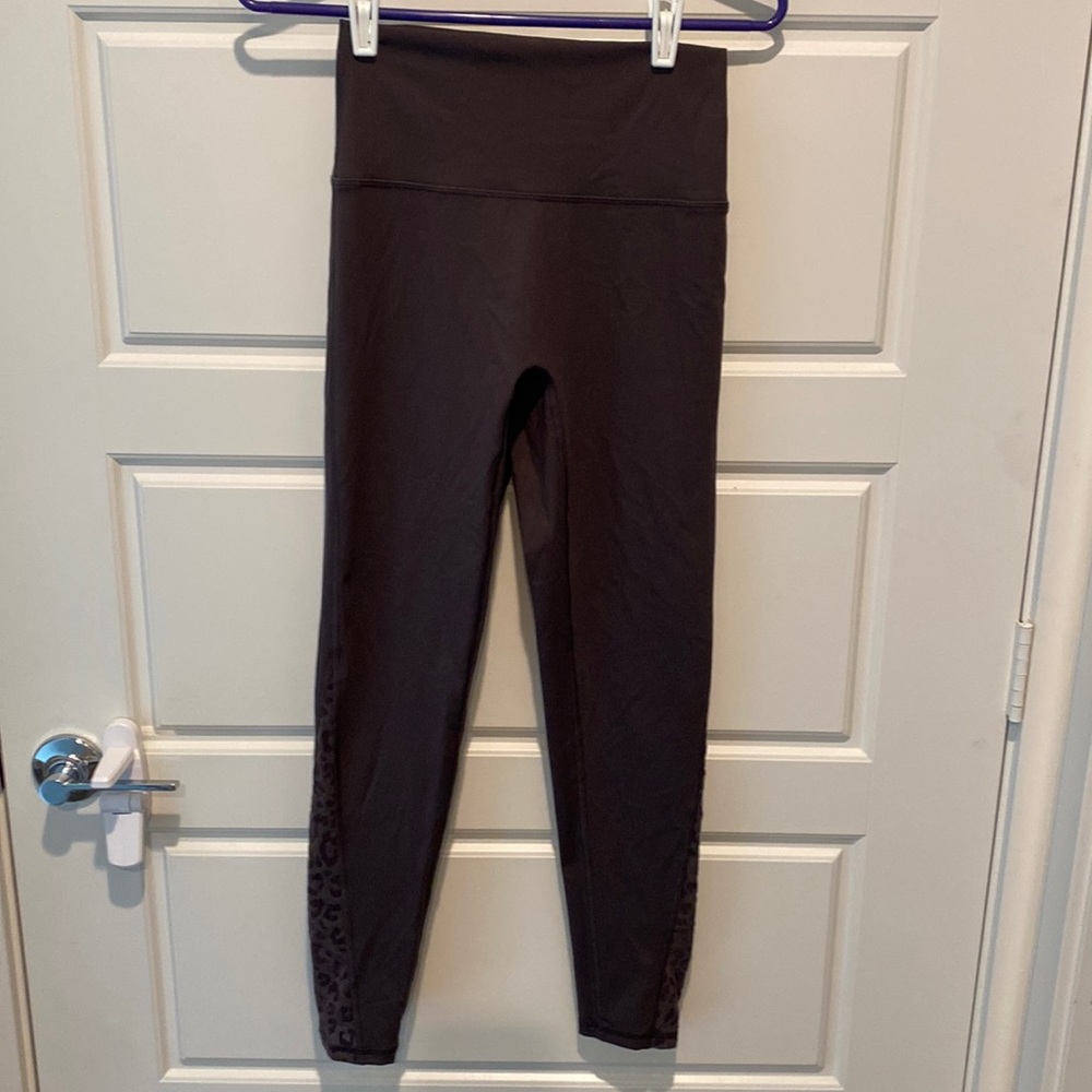 Aerie leopard Mesh Leggings